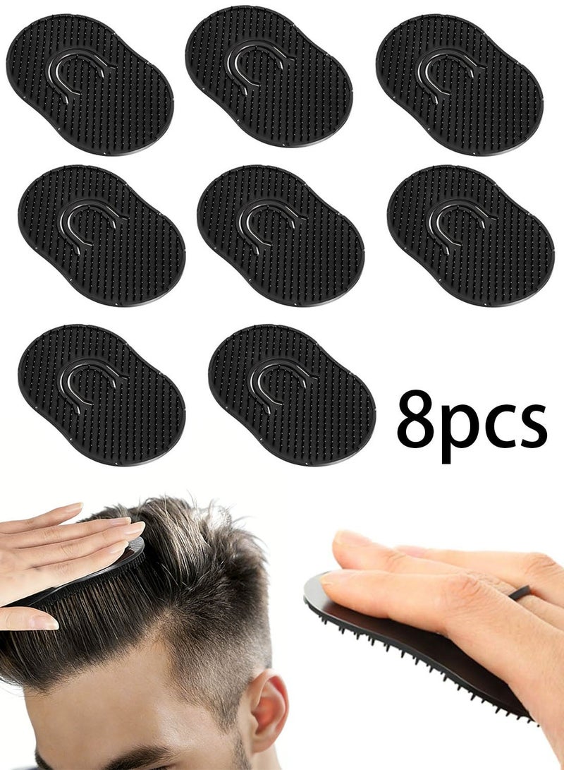 مجموعة من 8 أمشاط جيبية للرجال، مشط يدوي ناعم محمول، مشط لغسل الشعر وتصفيف اللحية - Image 1